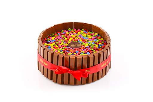 [Gateau KitKat Smarties #1] Kitkat Smarties (10-12 Persons)