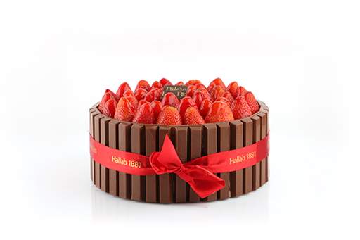 [Gateau Kitkat Strawberry #1] Kitkat Strawberry (10-12 Persons)