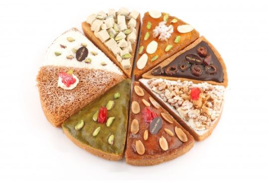 [Gateau Mix Oriental Basma Piece] Mixed Oriental Cake - Piece