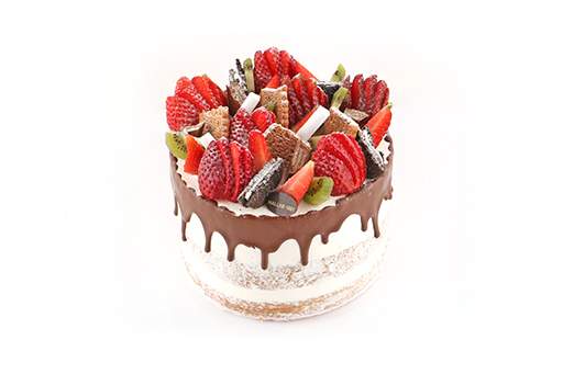 [Gateau Naked White #1] Naked Cake Vanilla (10-12 Persons)
